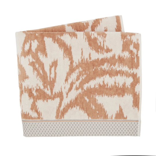 Asha Towels Bath Gold & Grey