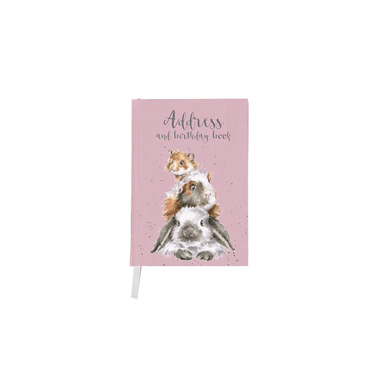 Wrendale Designs Piggy in the Middle Address Book