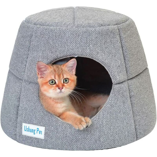 Pet Sofa Pet Cat Dome Bed Cat Igloo Bed Cat Condo Pet Cave House Cat Canopy Bed