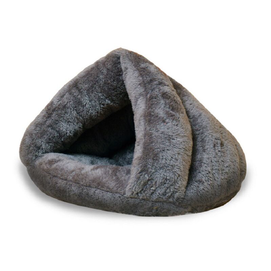 Heguyey - Pet Sofa Bed Portable Cozy Cat Dog Cave Soft Pet Sleeping Bag Large Nest Cover Thickening Comfortable Semi-Covered Dog Cat Cave