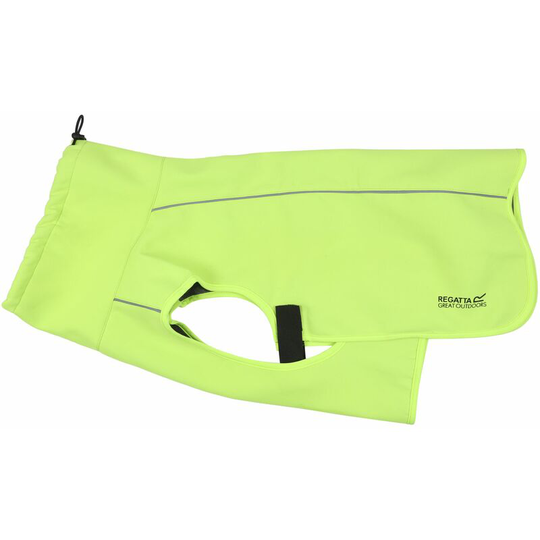 Regatta Softshell Dog Coat (L) (Fluorescent Yellow) - Fluorescent Yellow