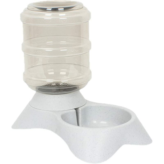 Pet Dry Food Dispenser Automatic Water Dispenser Pet Bowl 3.8L Food/Water Dispenser Fountain for Cat Dog