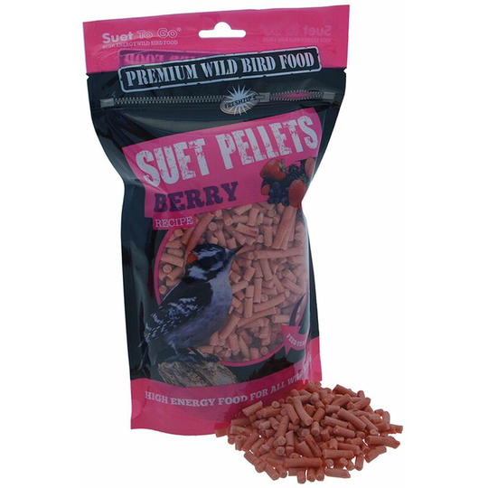 Suet Pellets Berry - 550 Gm Pouch - UNIP01-10254-A - Suet To Go