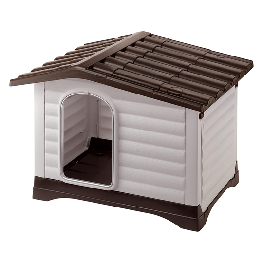 Ferplast Dogvilla Plastic Dog Kennel - Dogvilla 110: 111 x 84 x 79 cm (L x W x H)