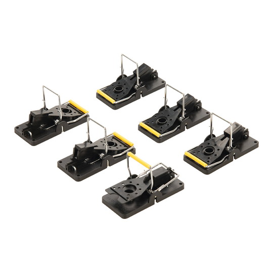 Mouse Traps Set 6pce 98 x 48mm
