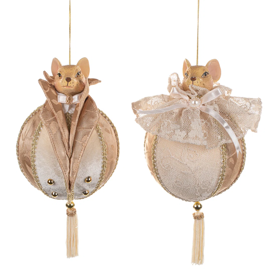 Willow Woods Mouse Bauble