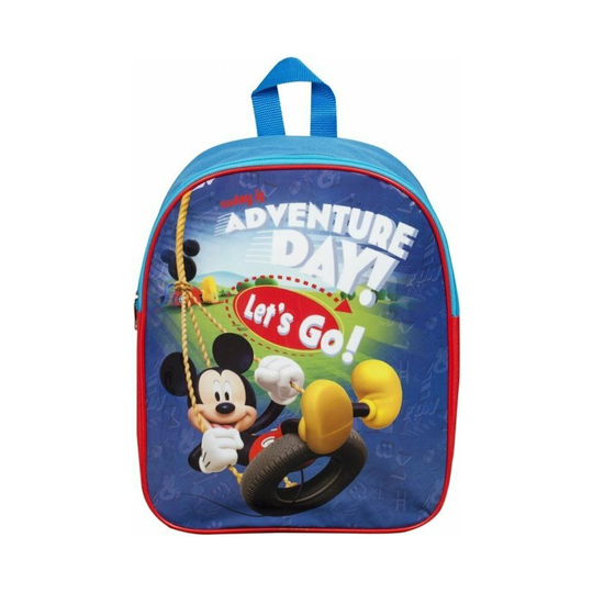 Disney Mickey Mouse "Let's Go! Today Is Adventure Day" Junior Backpack