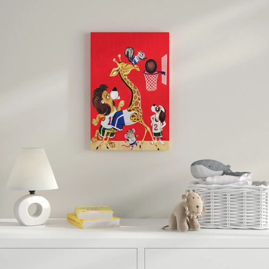 Basketball Canvas Art