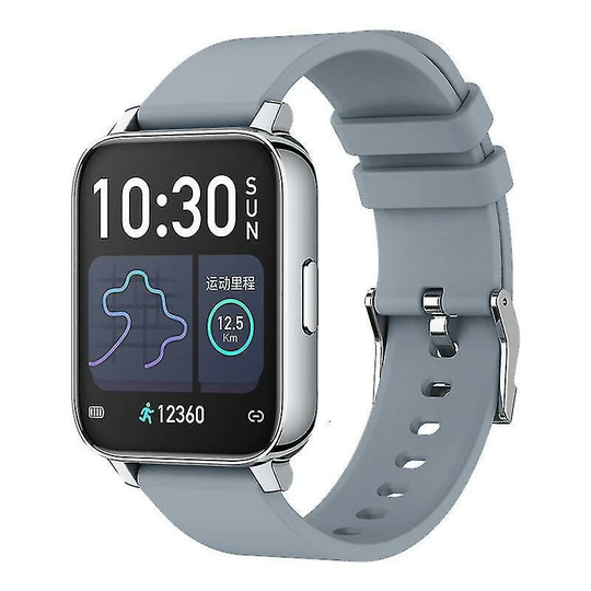 Connected Watch, 1,69 Inch Smart Watch Women Men With Heart Rate Monitor Smartwatch Waterproof Ip68(gray)