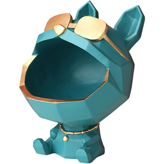 Large Resin Dog Statue, Sculpture, Home, Table, Puppy, Decoration, Small Parts, Containers, Keys, Candy, Storage Box