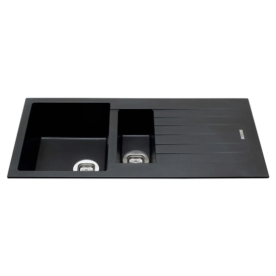 100cm x 50cm 1.5 Bowl Inset Kitchen Sink