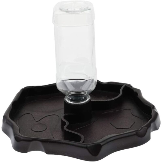 Portable Water Dispenser with Plastic Dish Drinker for Reptile Tortoise Gecko - #3