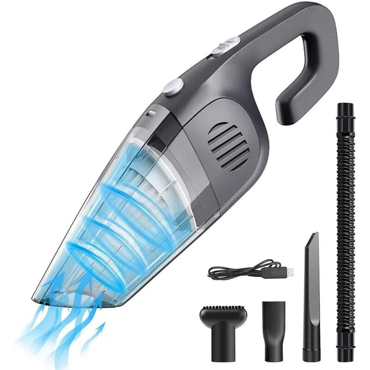 Dksfjkl - Wireless car vacuum cleaner, 8000Pa powerful rechargeable handheld vacuum cleaner, mini handheld vacuum cleaner for home and car