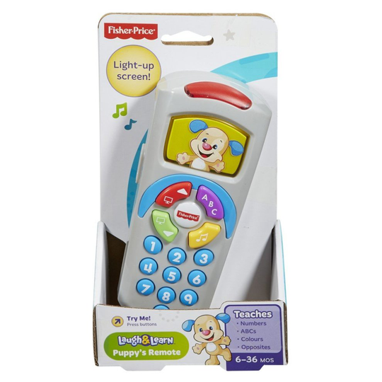 Fisher-Price Puppy's Remote Buttons, Songs, Learning Fun