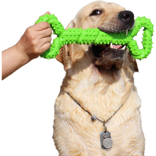 Betterlifegb - Dog Rubber Resistant Chew Toys os Dog Toy Puppies With Convex Design Strong Interactive Dog Toy For Aggressive Chewers Small and Great