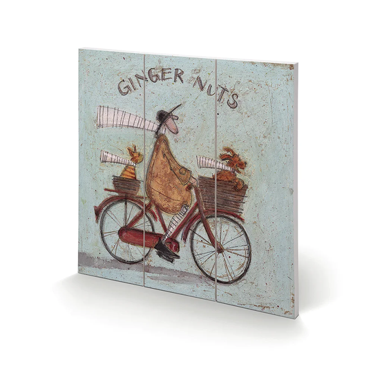 'Ginger Nuts' Painting Multi-Piece Image on Wood