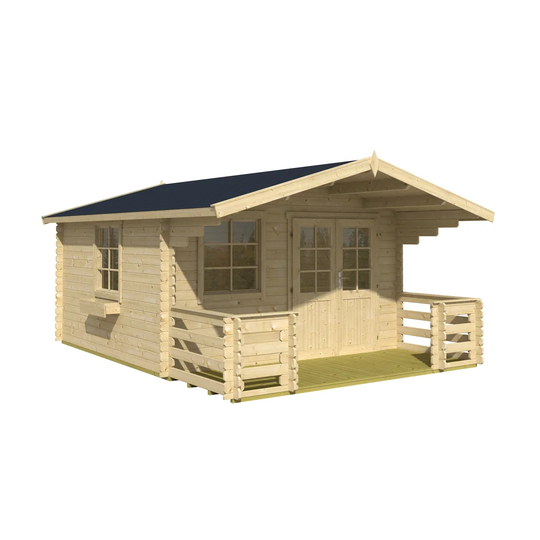 Montevideo 17 x 13 Ft Tongue and Groove Summer House