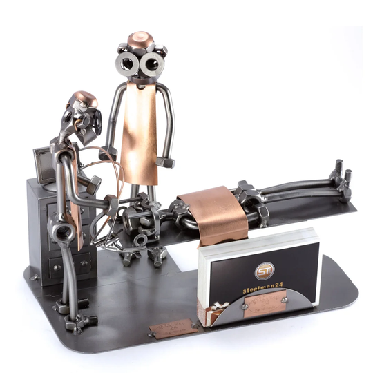 Brain Surgeon Screw Man Place Card Holder
