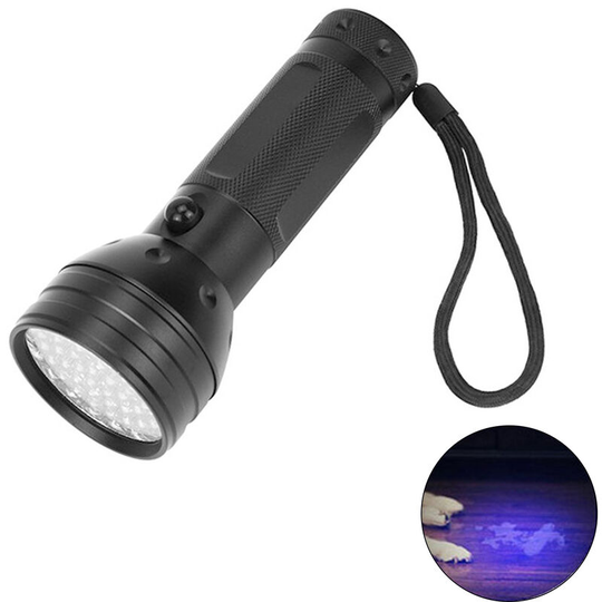 Uv Flashlight Black Light 51 led 395nm Blacklight Pet Urine Detector for Dog Cat Dry Urine Stains Bed Bug Detective