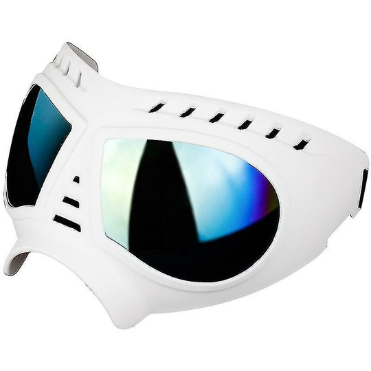 Waterproof Dog Goggles Snow Eye-catching Mirror Decorative Pet Gadgets (White