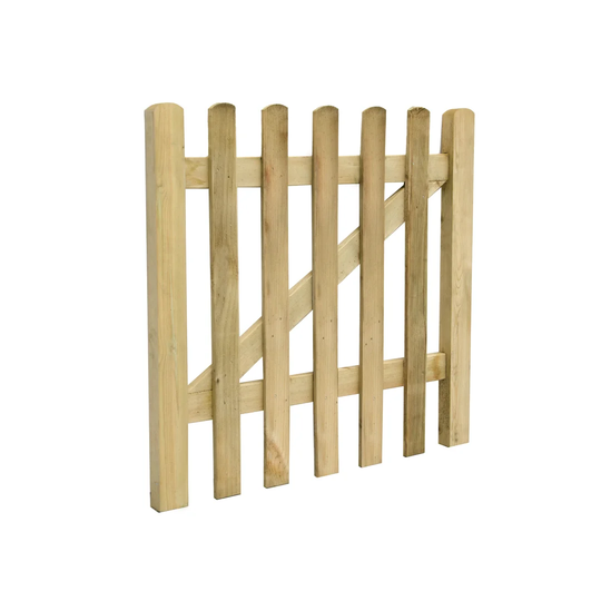 2.9' x 2.9' (0.9m x 0.9m) Wood Gate