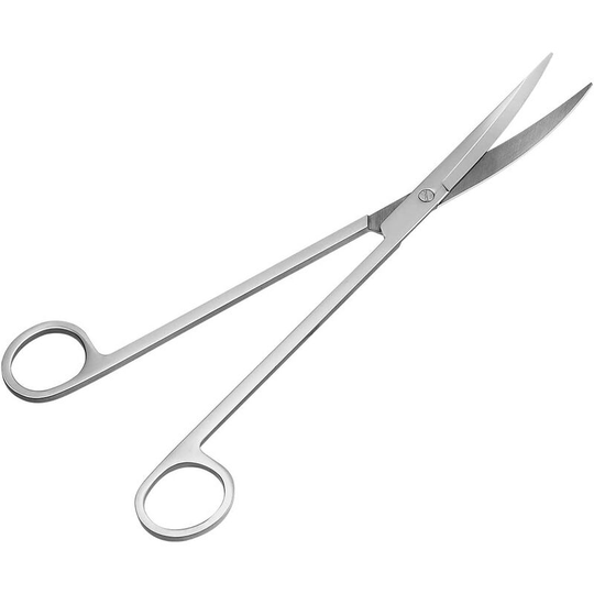 Aquarium Plant Scissors Stainless Steel Wave Scissors for Fish Tank Plants 25CM - Langray