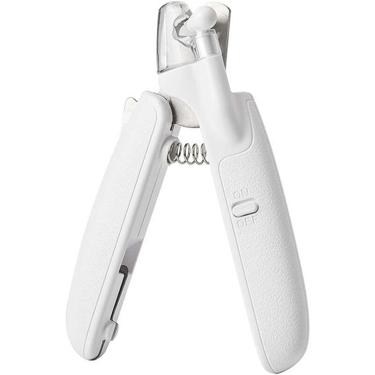 Nail Trimmer for Dogs and Cats with Light and File, Safety Guard to Prevent Excessive Cuts, Professional Clippers for Cats and Dogs