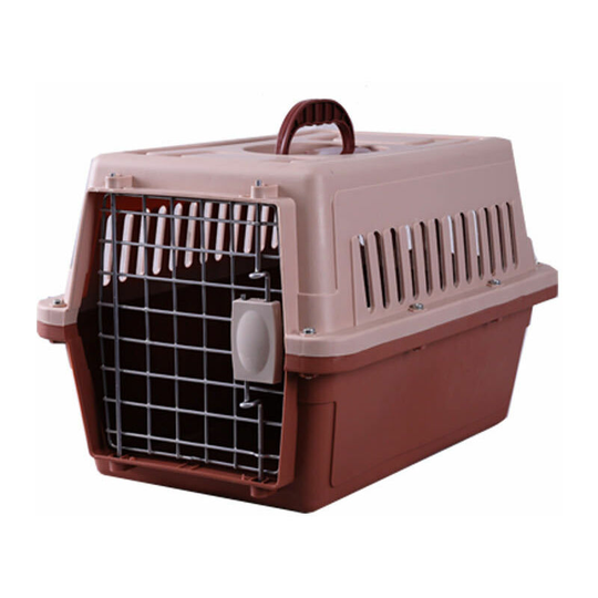 Thsinde - Pet Air Box, Cat and Dog Cage, Pet Rolling Suitcase, Suitcase, Cat Travel Box, No.2 Airline Pet Locker Box (58 * 37 * 35), Fits for 20 kg