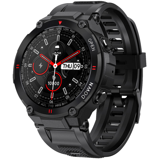 K22 Smart Watch with bt Call 1.28-Inch ips Screen BT4.0+5.0 Fitness Tracker Sleep/Heart Rate/Blood Pressure Monitor - Senbono