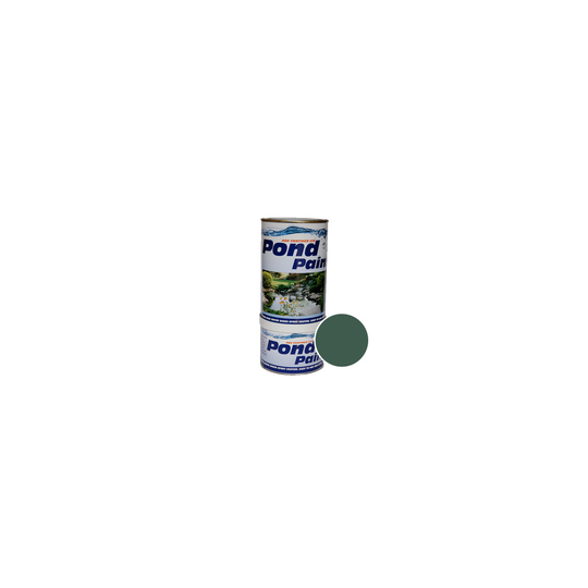 (GREEN, 1 LITRE) Water Based Epoxy Resin Pond Paint