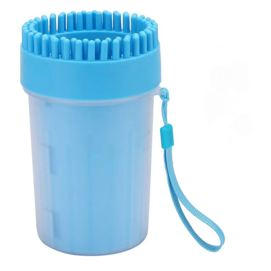 Dog Paw Cleaner, Portable Dog Paw Washer, Dog Paw Cleaner Dog Paw Grooming with Towel for Active Dogs (Blue)