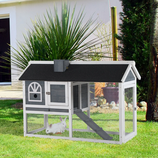 Mattson Rabbit Hutch with Ramp