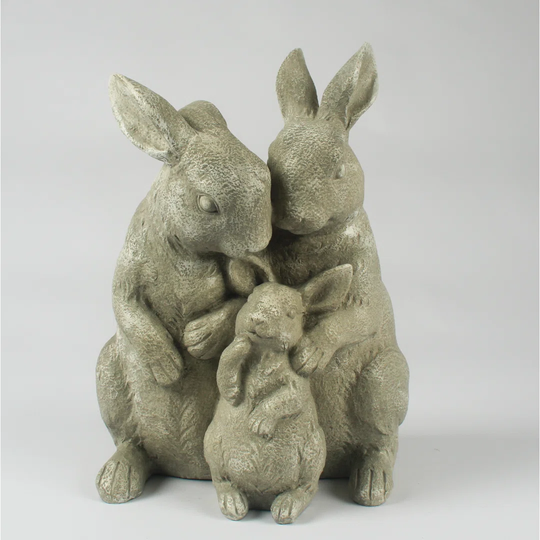 Pullum Rabbit Family Statue