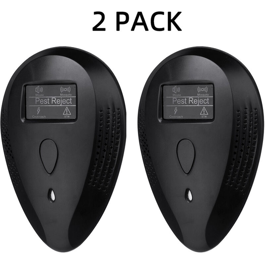 Insma - eluto Ultrasonic Pest Repeller Plug-in Insects Pest Control Electronic Indoor Mosquito Fly Repellent Sterilizatio Disinfect