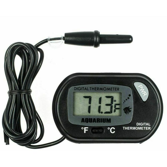 Aquarium Digital lcd Thermometer Temperature Detector with Suction Cup