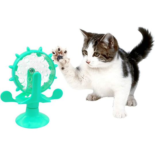 Dog Puzzle Toys, Durable Interactive Dog Toy, Puppy iq Training Toy and Dog Food Dispenser Toy (Blue)