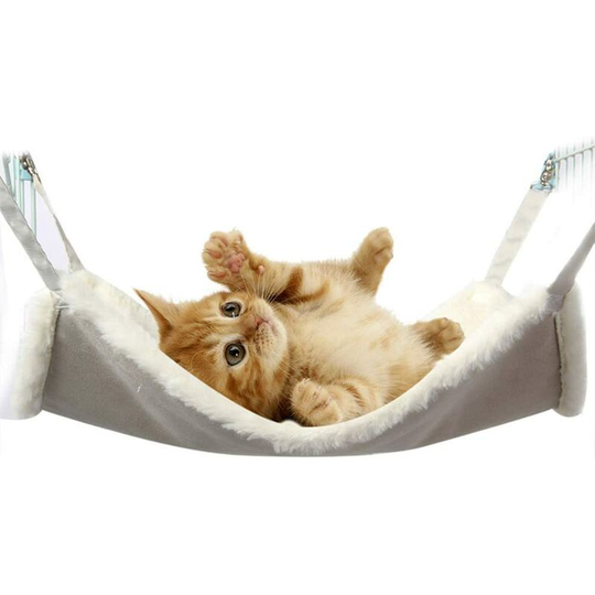 Comfortable Hammock Pet Kitten Blanket Cage Hanging Bed for Rabbits, Ferrets, Chinchillas, Cats IE145 48 * 38cm - Langray