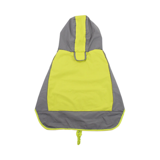 Dog Rain Jacket Waterproof Windproof Raincoat Snow Jacket Winter Warm Reflective for Hiking Walking Travelling Hunting Outdoor Green l