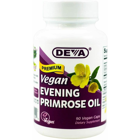 DEVA Vegan Evening Primrose Oil 90 Vegan Caps