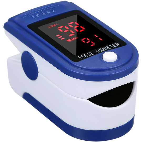 Superseller - Fingertip Clip Pulse Oximeter l-ed Display Mini SpO2 Monitor Oxygen Saturation Monitor Pulse Rate Measuring Mini Portable for Daily Use