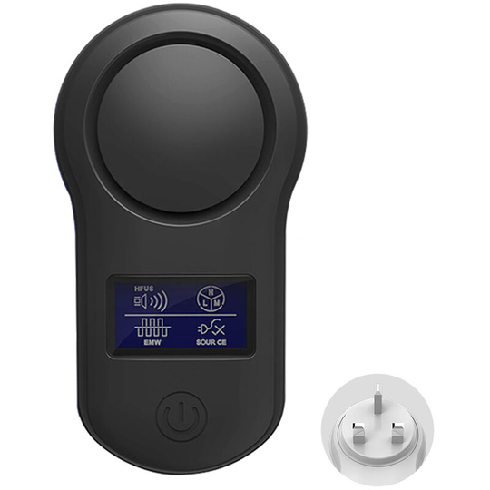 Lifcausal - Supersonic Wave Mosquito Dispeller Electromagnetic Wave Mouse Expeller lcd Display Superaudible Mouse Repellent Insect Repeller with