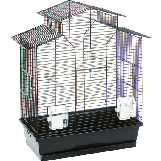 Bird Cage Numfor Black 52x30x61 cm Flamingo Black