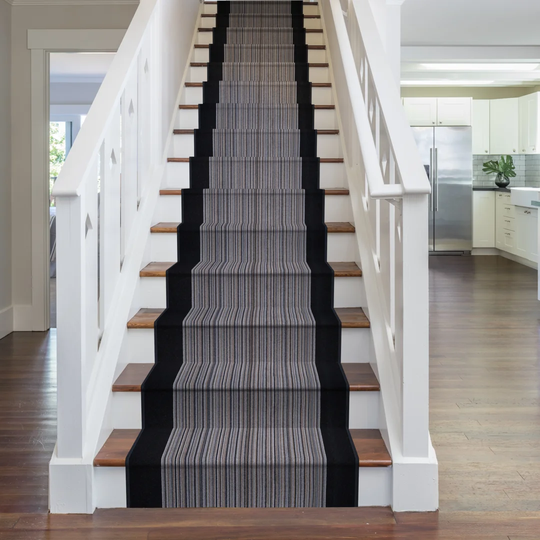 Allante Looped Graphite Stair Runner