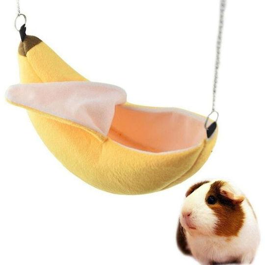 Animals Design Pet Banana Hamster Rat Hammock Cage House Nest Hamster Warm House Small Animal Hammock - Thsinde