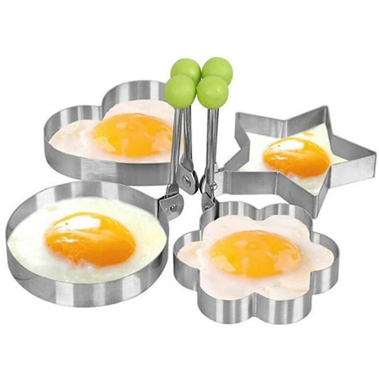 Egg Ring, Fried Egg Shape For Frying Pan, Stainless Steel Nonstick Thsinde