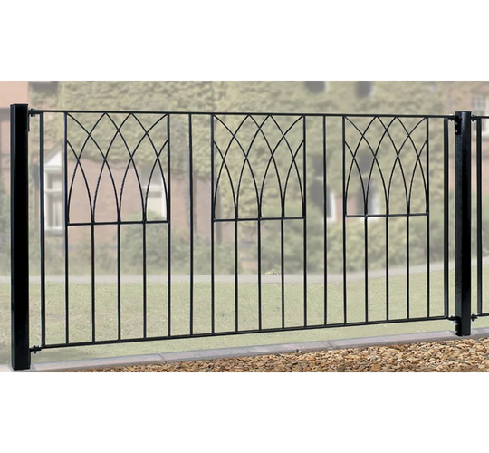 Guero Modern Metal Fence Panel 183cm GAP x 81cm H