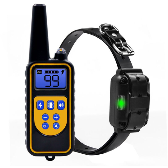 Lifcausal - IP67 Waterproof Rechargeable Dog Training Collar Automatic Electric Shock Dog Collar Pet Collar Bark Stopper Automatic Dog Collar Dog