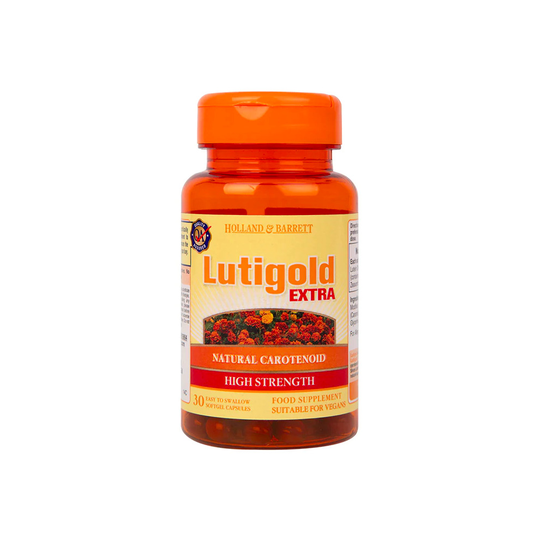 Holland & Barrett Lutigold Extra 30 Capsules 20mg