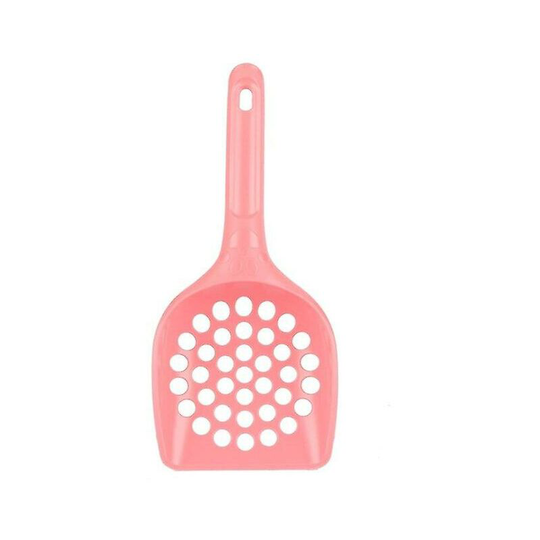 Cat Litter Shovel Pet Care Sand Waste Shovel Hollow Cleaning Tool Hollow Style Lightweight Durable Easy to Clean (Pink)