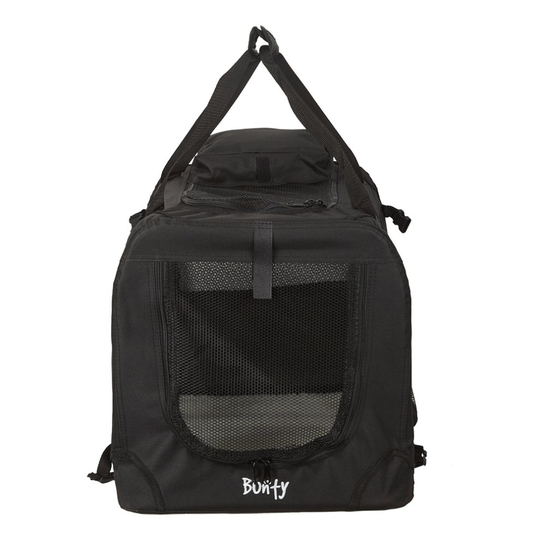(Small, Black) Dog Cat Rabbit Puppy Carrier Crate Bed Portable Pet Kennel Travel Fabric Bag